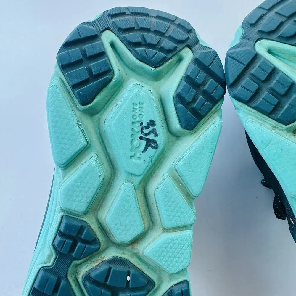 Hoka One Challenger ATR 6 Shoes Womens SZ 9.5 D Green Running Sneakers Deep Teal